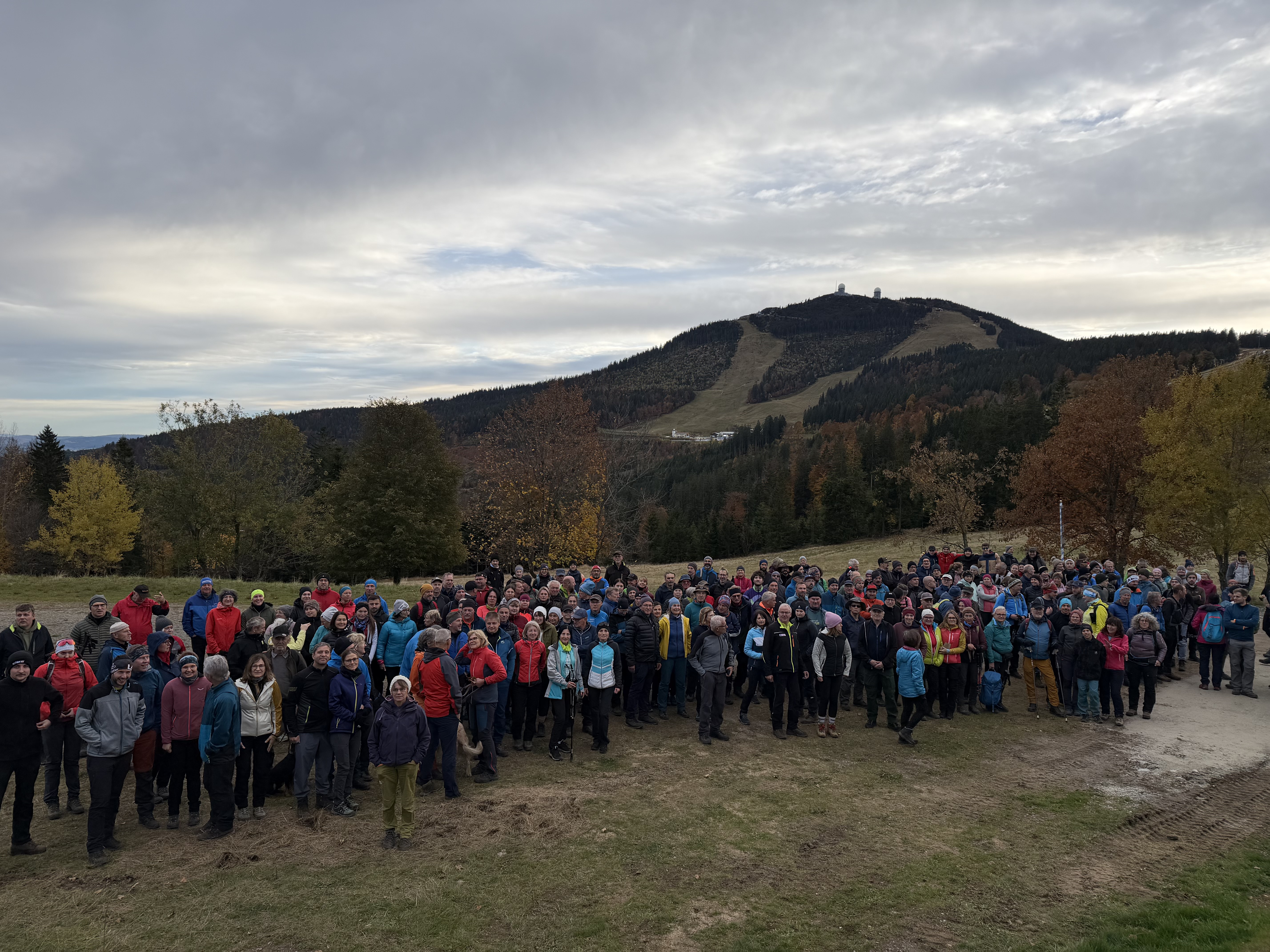 Gruppenfoto nach der Wanderung